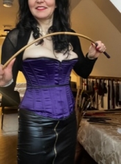 Corset and cane